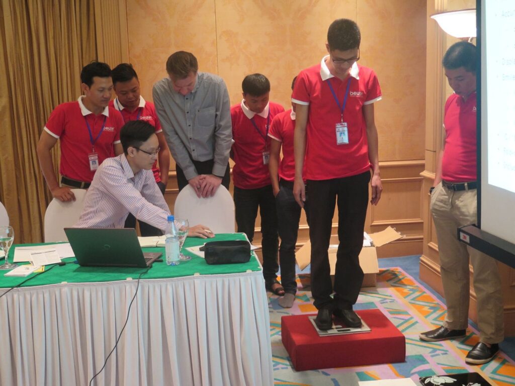 đào tạo kiến thức chuyên sâu về sản phẩm beurer