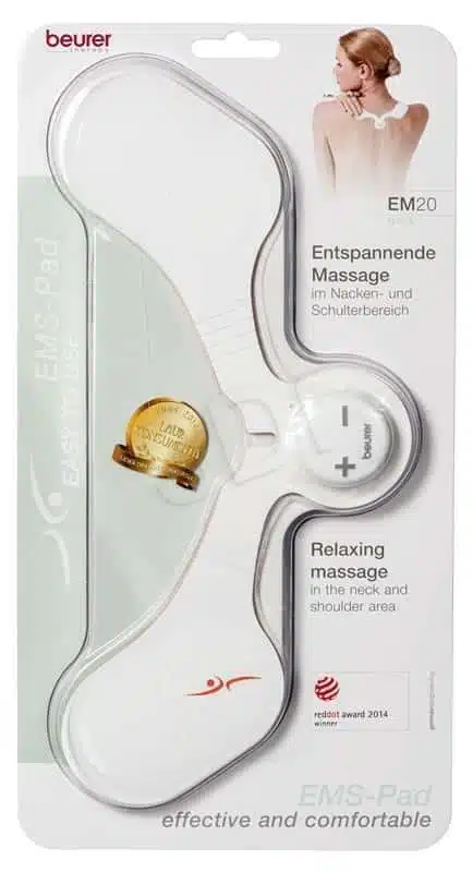 Máy Massage Xung Điện Trị Đau Cổ Vai Gáy Beurer Em20 3 máy xung điện trị đau cổ vai gáy