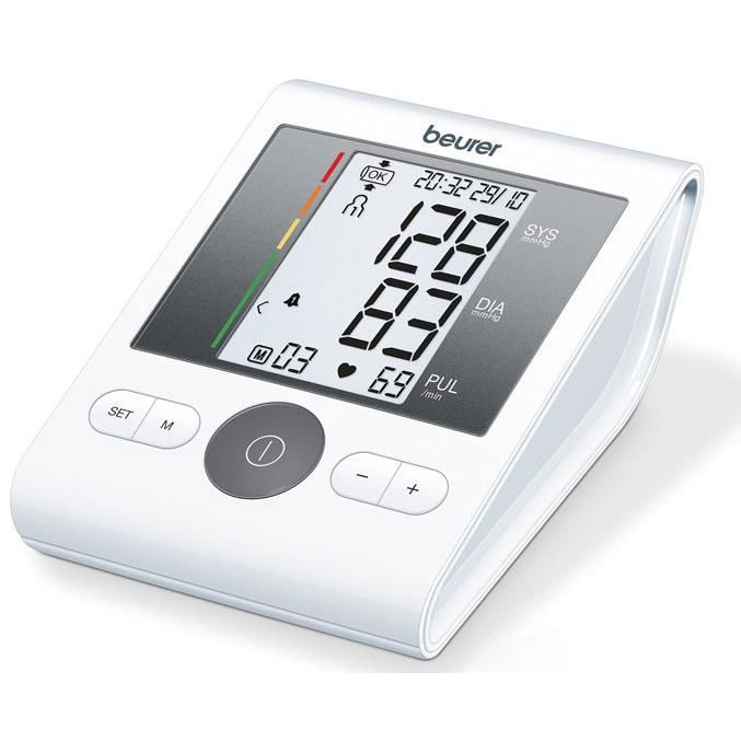 Máy Đo Huyết Áp Bắp Tay Beurer Bm28B 7 máy đo huyết áp hẹn giờ đo beurer bm28b