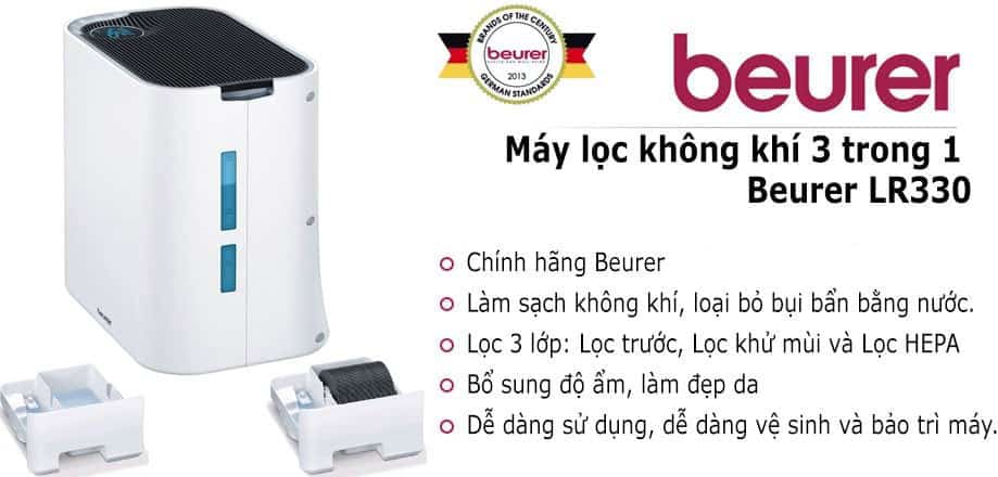 5 Tác Dụng Nổi Bật Của Máy Lọc Không Khí Beurer 14 máy lọc không khí và tạo ẩm beurer