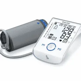 máy đo huyết áp cổ tay thương hiệu beurer- chất lượng số 1 châu âu 13 beurer bm 85 white blood pressure monitor 012