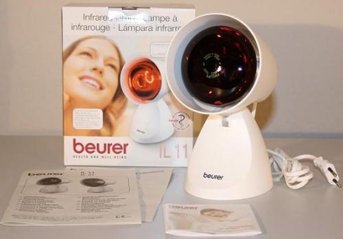 Đèn Hồng Ngoại Beurer Il11 6 đèn hồng ngoại beurer il11 trị liệu công suất 100w, dễ sử dụng, tiện lợi