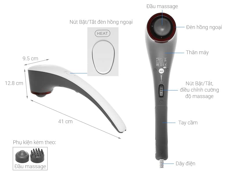 Máy Massage Cầm Tay Beurer Mg55 3 mg55 2