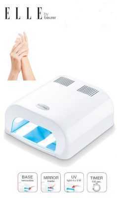 máy sấy gel móng tay uv beurer mpe38