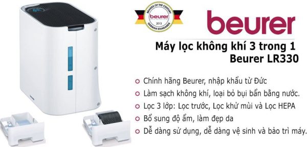 Cách Tạo Ra Không Khí Sạch Trong Nhà Bạn 7 may loc khong khi 3 trong 1 beurer lr330