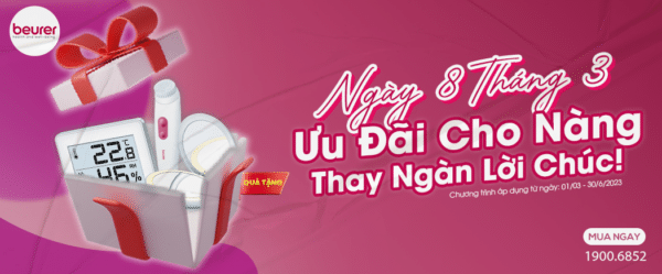 chương trình khuyến mại tháng 3