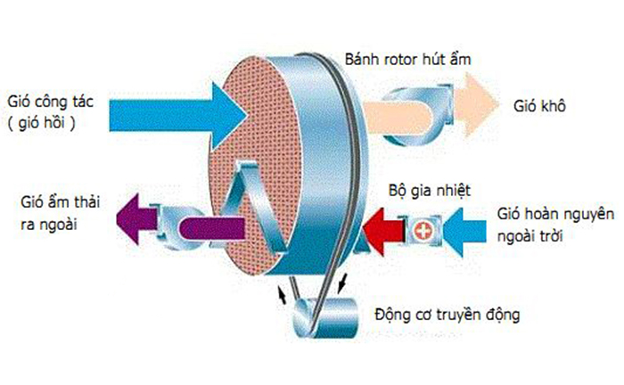 Cấu Tạo Máy Hút Ẩm Và Nguyên Lý Và Cách Sử Dụng Máy Hút Ẩm 7 cấu tạo máy hút ẩm và nguyên lý hoạt động của máy hút ẩm ngưng tụ