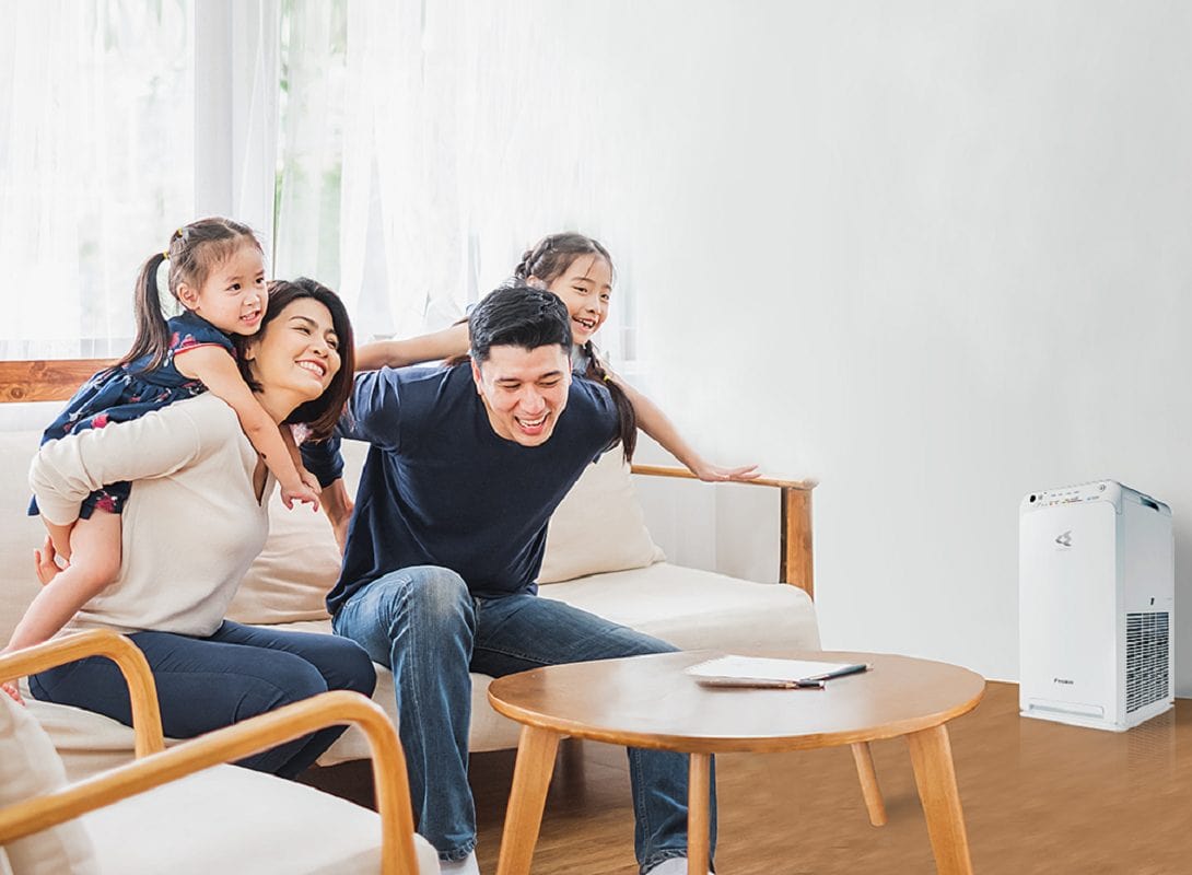 đặt máy lọc không khí ở không gian thoáng đãng giúp máy lọc không khí bẩn nhanh chóng hơn