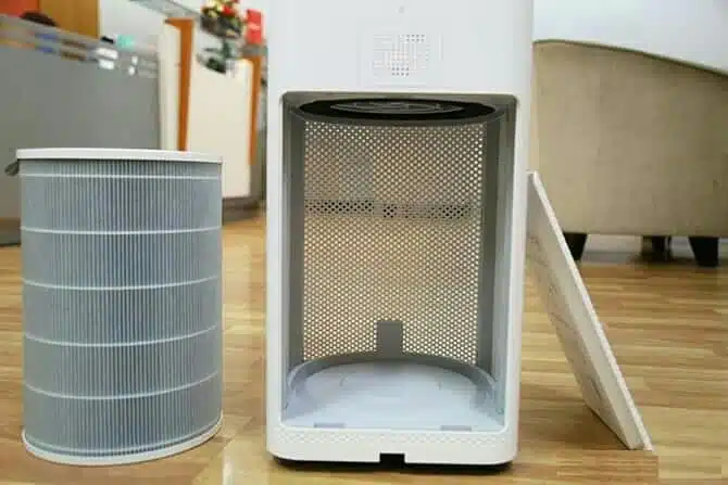 Cấu Tạo Máy Lọc Không Khí Và Nguyên Lý Hoạt Động 9 khung - vỏ máy lọc không khí