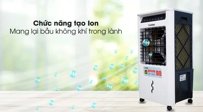 quạt điều hòa ion âm cũng là một sản phẩm khá phổ biến trên thị trường