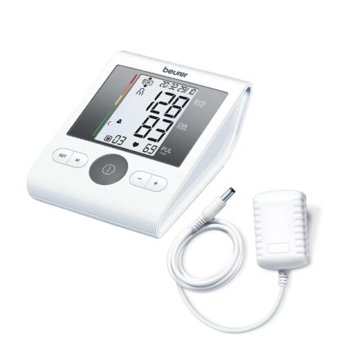 máy đo huyết áp bắp tay có adapter beurer bm28a 2
