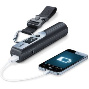 cân hành lý thông minh có chức năng sạc pin beurer ls50 16